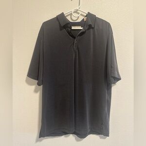 Tommy Bahama Men’s Charcoal Black Polo Short Sleeve Shirt